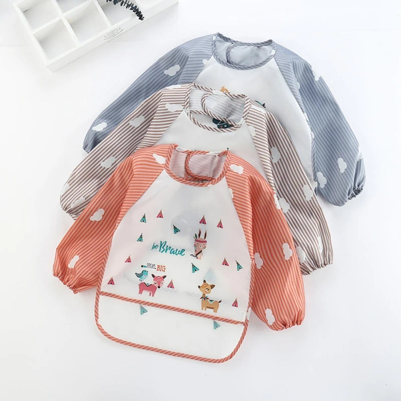 Long Sleeve Feeding Bib