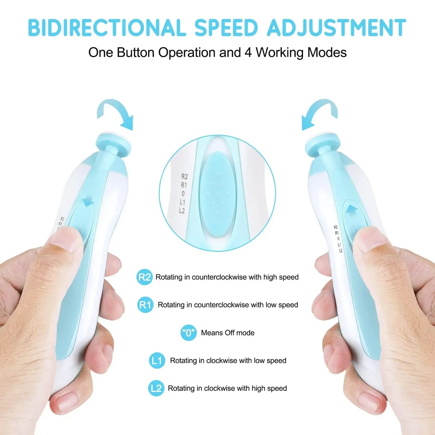 GentleTouch Electric Nail Trimmer