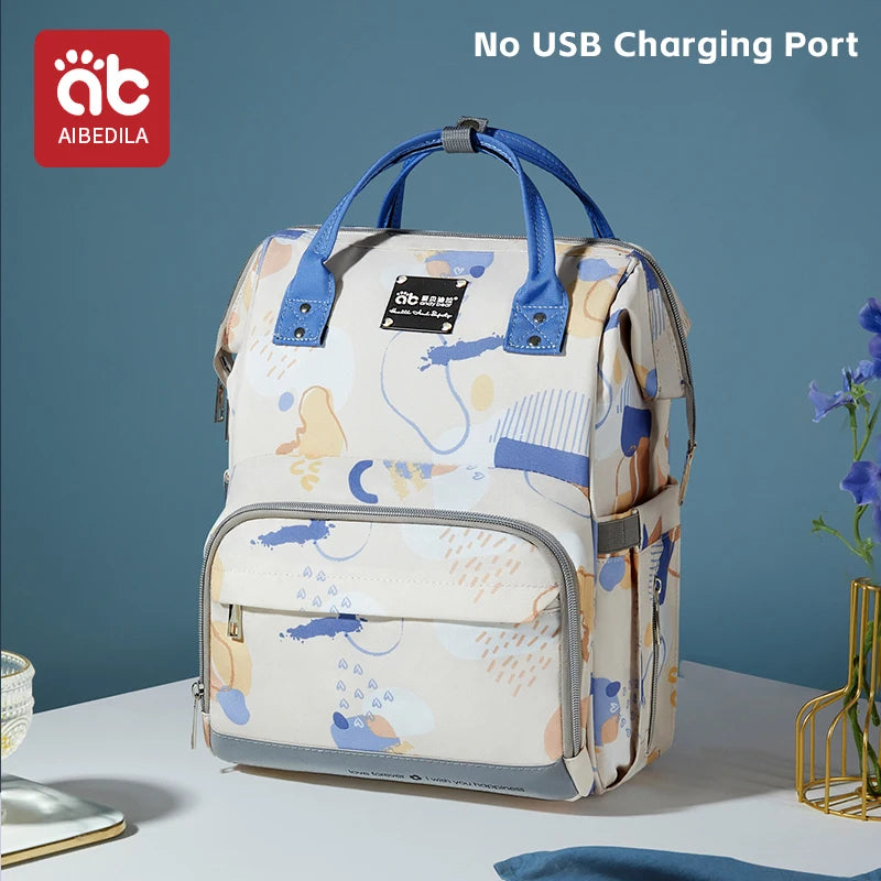 Large-Capacity Diaper Backpack