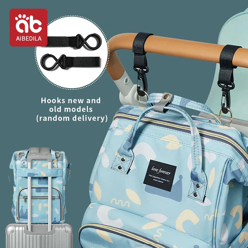 Large-Capacity Diaper Backpack