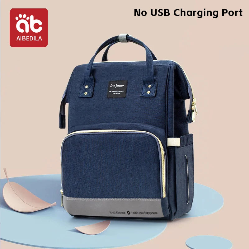 Large-Capacity Diaper Backpack