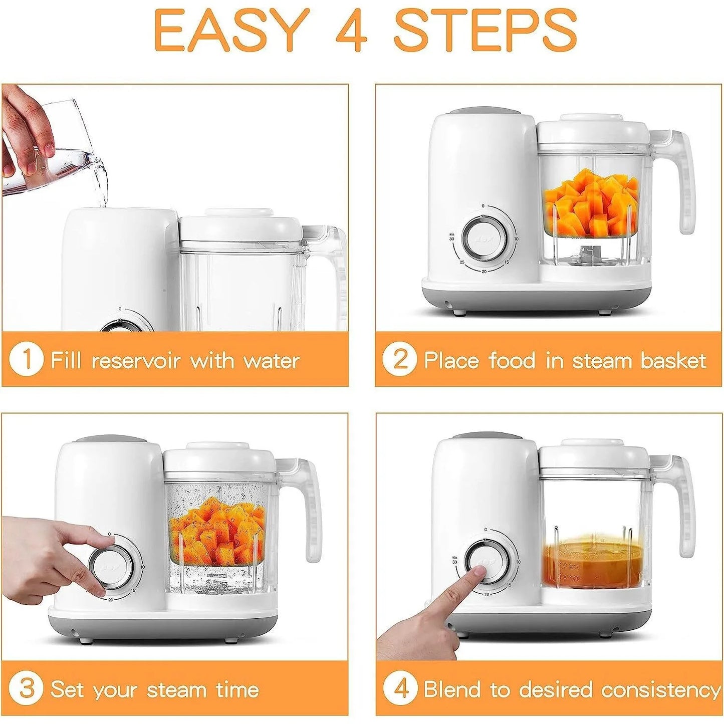 TopStrong Multi-functional Baby Food Processor