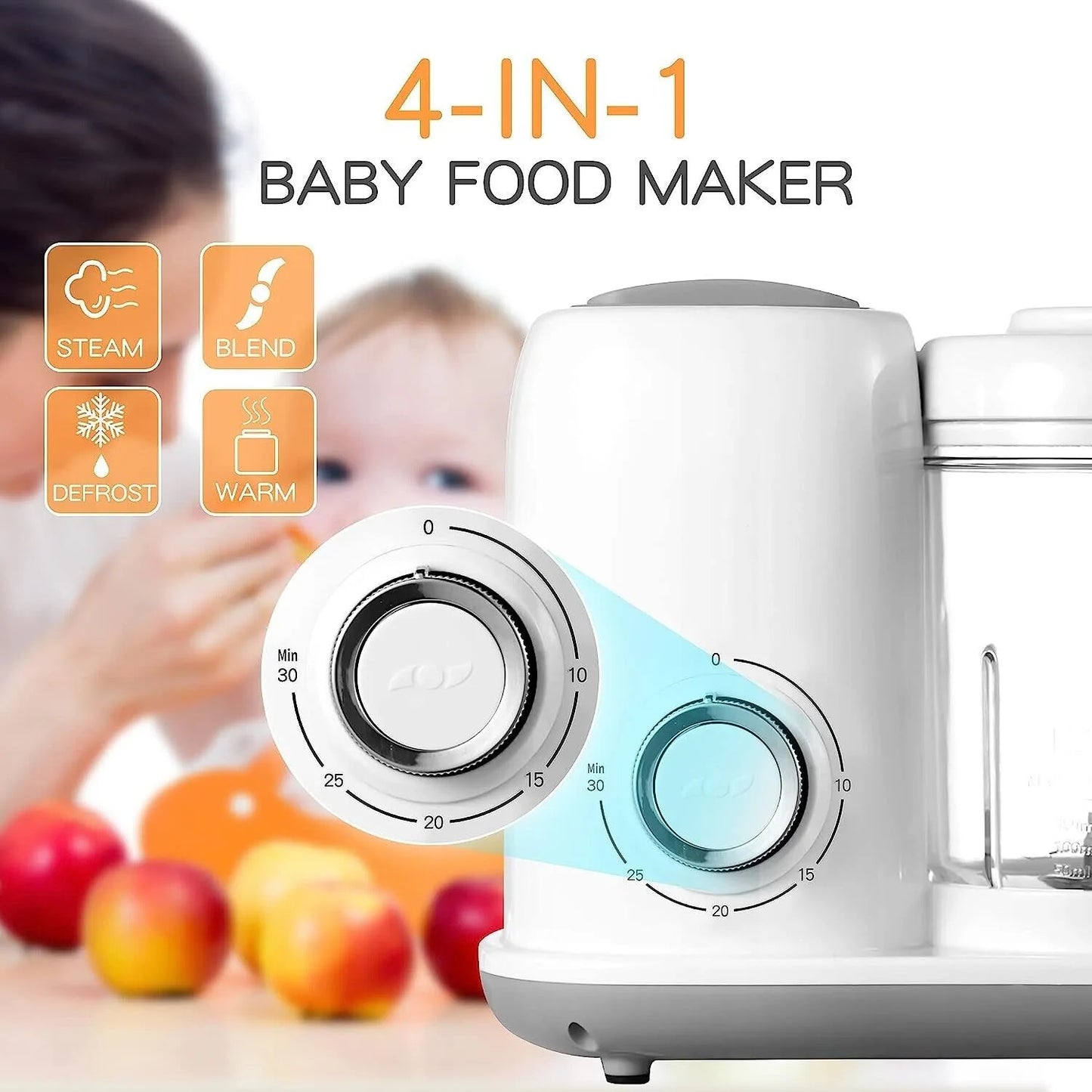 TopStrong Multi-functional Baby Food Processor
