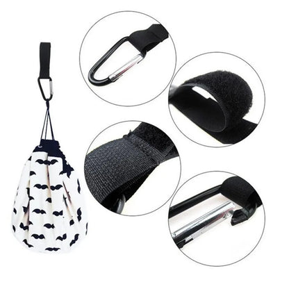 1-10pcs Multi-Purpose Stroller Hooks