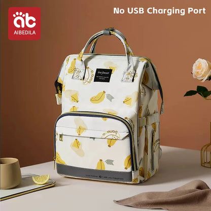 Large-Capacity Diaper Backpack