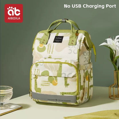 Large-Capacity Diaper Backpack
