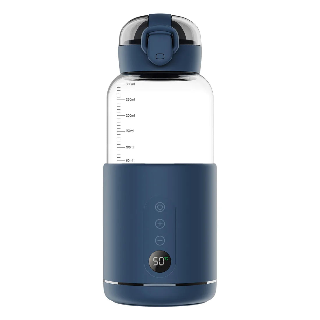 Portable Ultra Fast Bottle Warmer - USB Rechargeable with Control & Display