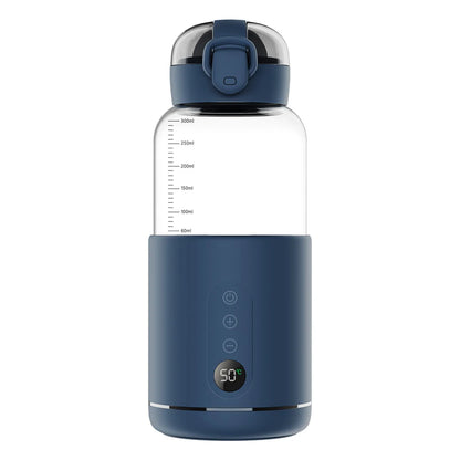 Portable Ultra Fast Bottle Warmer - USB Rechargeable with Control & Display