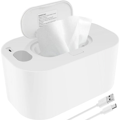 Adjustable Temp Wipe Warmer w/ Nightlight