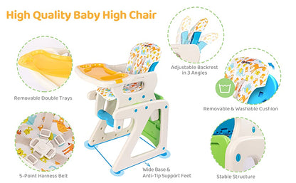 3-in-1 Baby High Chair