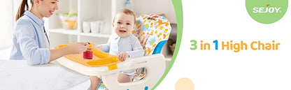 3-in-1 Baby High Chair